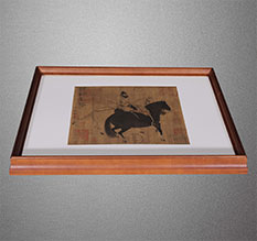 建昌书画装裱配框服务案例